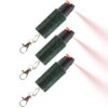 3-Pack MagiUSA Self Defense Glitter Keychain