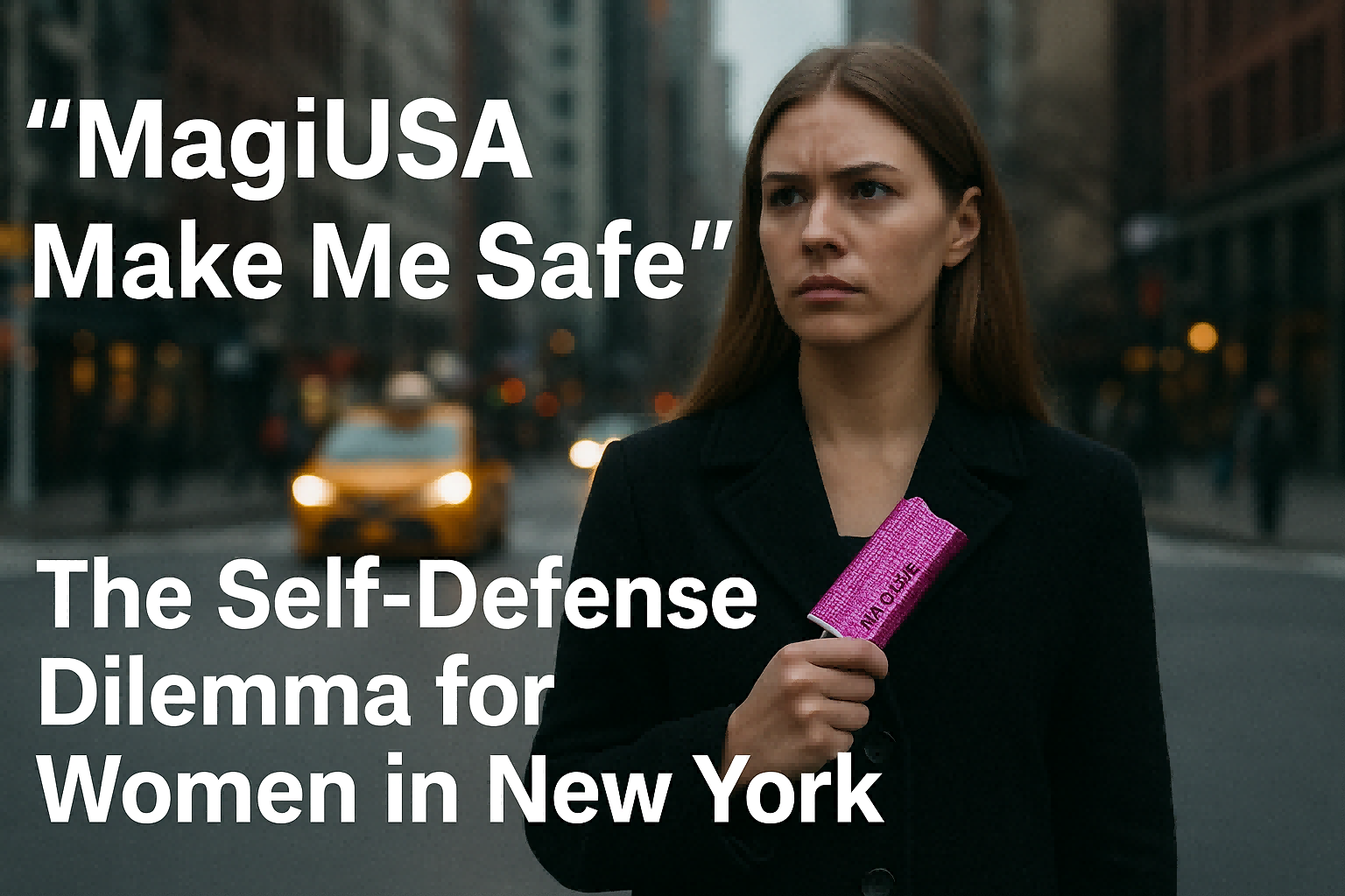 “MagiUSA Make Me Safe”: The Self-Defense Dilemma for Women in New York