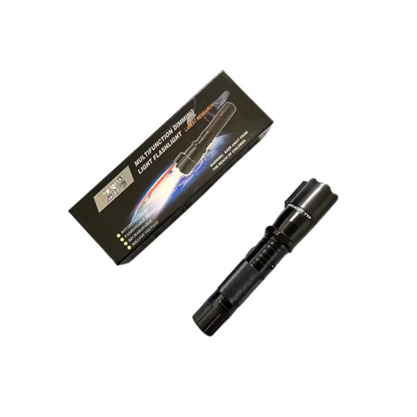 Self Defense Stun Gun Personal Alarms High Powerl Tactical Rechargeable LED Flashlight & Torches