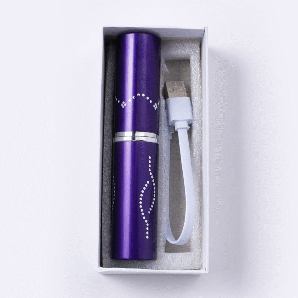 Torcia elettrica Lildifa An Nafas Bright Led Flashlight -Rechargeable Battery Tactical Flashlight Lipstick for women