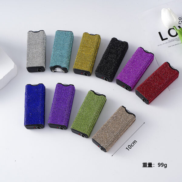 Bling-Bling Stungun | Self Defense Keychain Set Tactical Powerful Protect