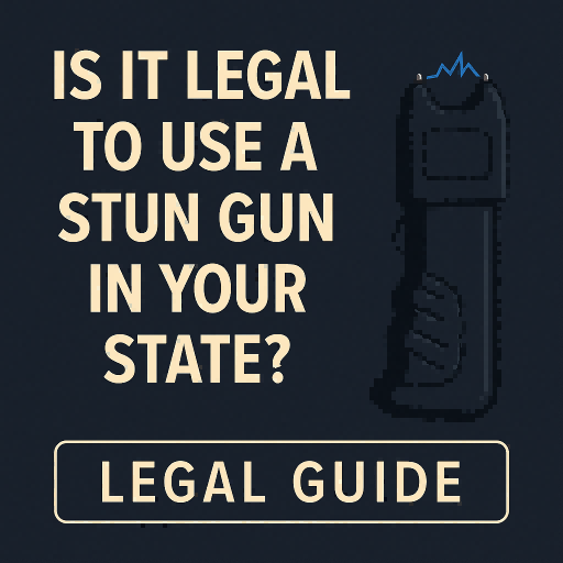Is It Legal to Use a Stun Gun in Your State?