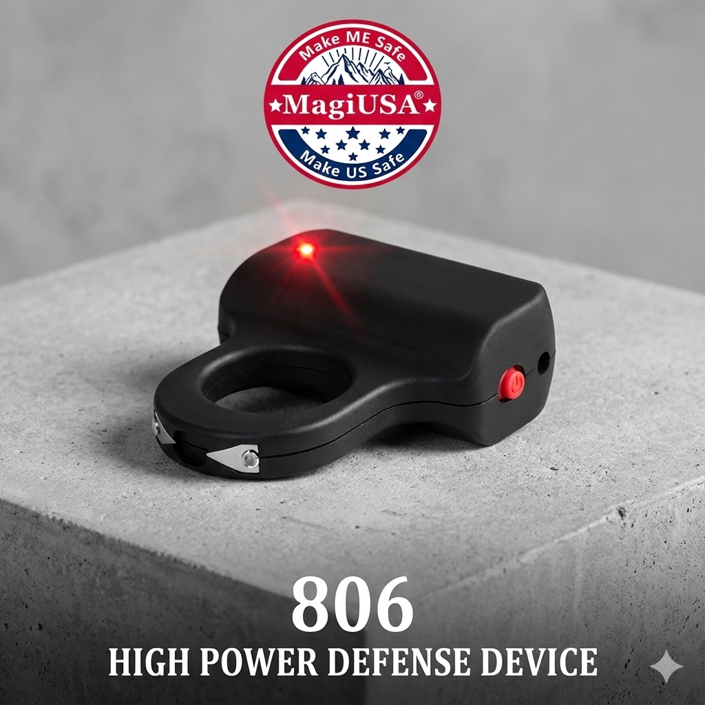 MagiUSA 806 ring stun gun for personal self defense