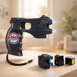 MagiUSA Distance 5 Meters Safety Remote Electric Shock Stun Gun For Self Defense